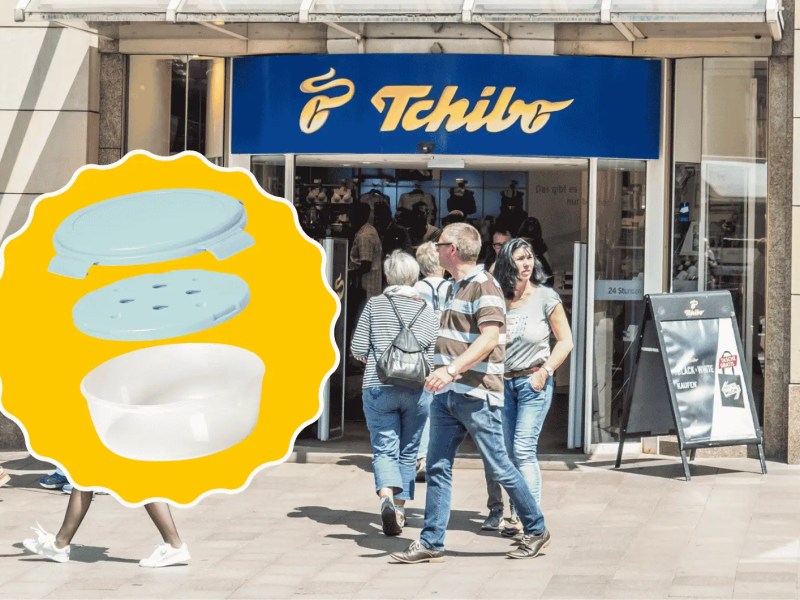 Tchibo Shop von drau&szlig;en.