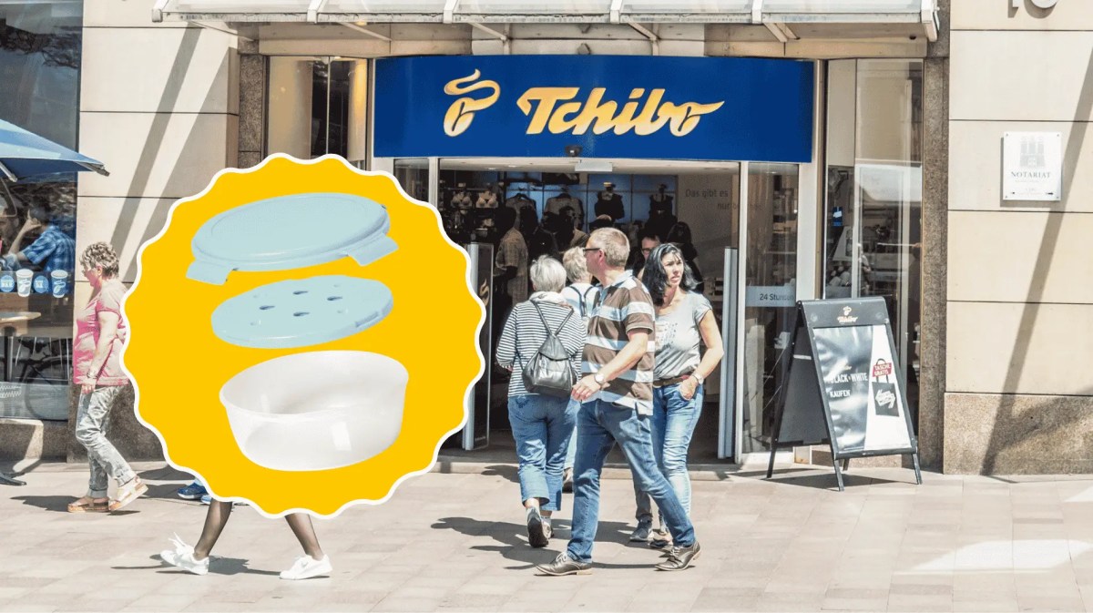 Tchibo Shop von draußen.