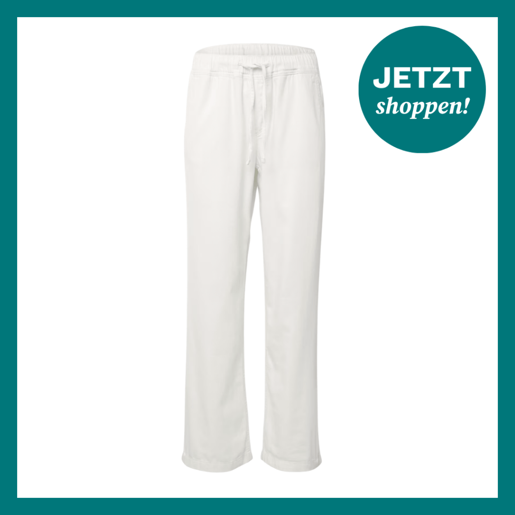 Locker fallendes Jeansmodell aus softem Denim