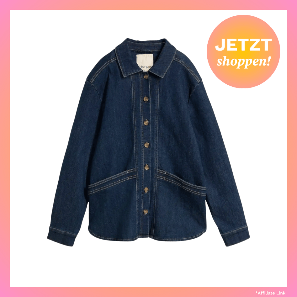 Jeansjacke im Shaket-Stil von bonprix, 38,99 Euro