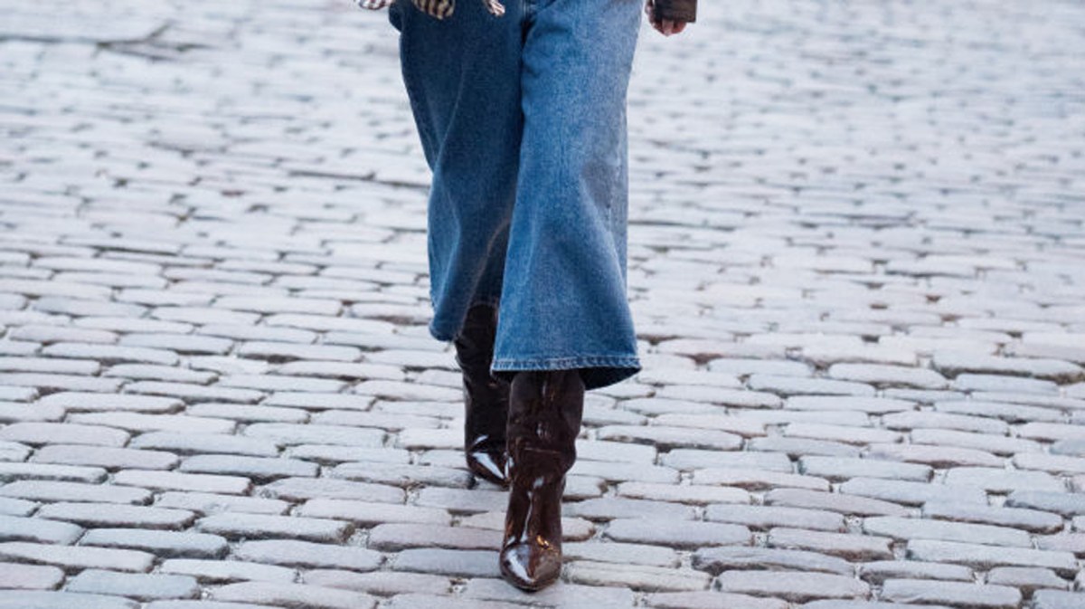 Streetstyle in Kopenhagen: Frau strägt Culotte