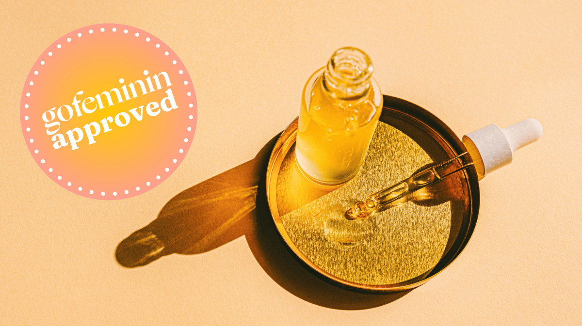 Antioxidant Serum für strahlende Haut in Gelb mit Pipette